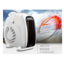奧克斯（AUX）取暖器電暖風(fēng)機(jī)電暖氣家用節(jié)能小型浴室熱風(fēng)電暖器立臥兩用無溫控NFJ-200A2T白色